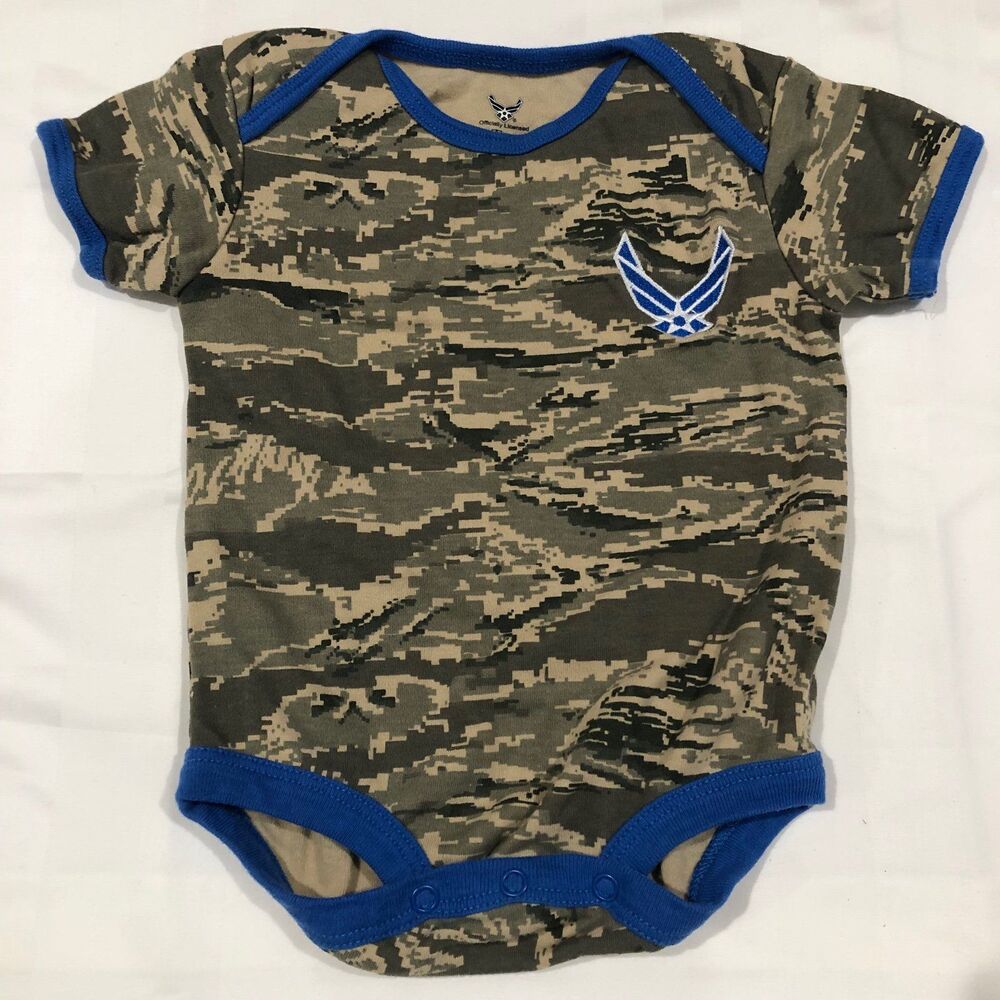 Tiny Trooper 9-12m Air Force Camo Bodysuit